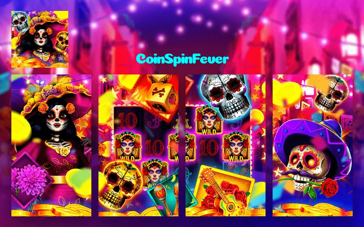 CoinSpinFever casino presented on mobile device in Pakistan with slots and live games