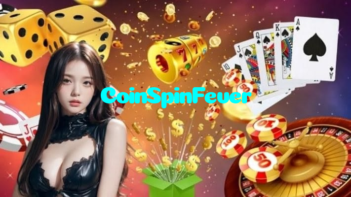 available types of CoinSpinFever bet including pre-match live express and system bets